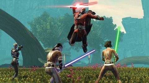 EA put a lot of resources behind Star Wars: The Old Republic.
