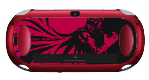 Gaze upon the redness of this specially tailored PS Vita.