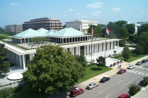 The North Carolina legislative building.