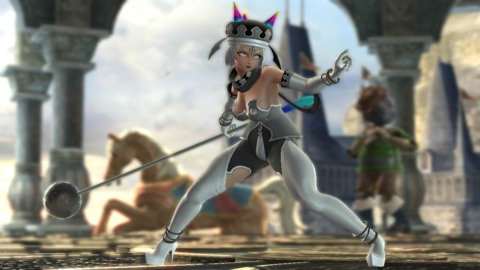 Angol Fear is one of Soulcalibur IV's new fighters.