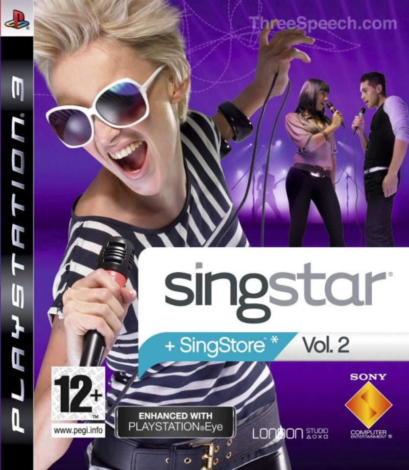 SingStar, Part Deux  (Photo from Sony-produced blog Threespeech.com)