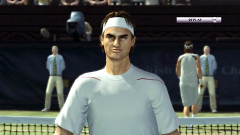 Federer typically doesn't have cause to frown.