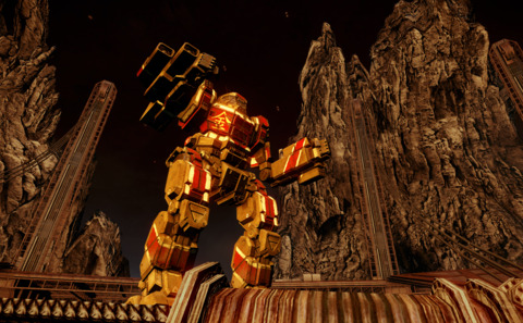 MechWarrior fans can check out the new mech Kintaro this week.