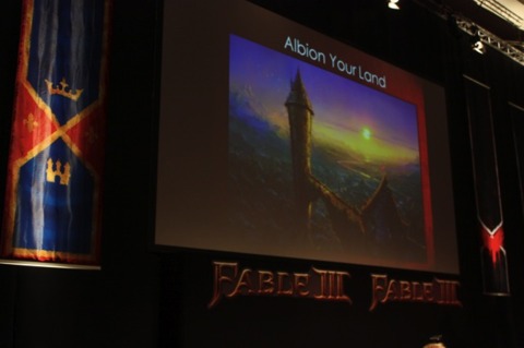 You will see more of Albion than ever before in Fable III, according to Molyneux.