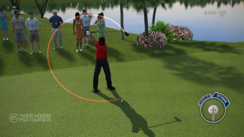 EA's trying out a new swing this season for Tiger Woods PGA Tour 13.