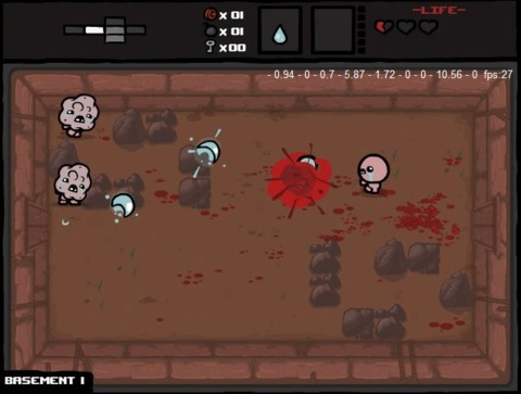 The Binding of Isaac will retain the art style and aesthetics of Super Meat Boy.