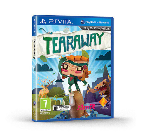 Tearaway's reversible box art will allow players to pick from Atoi (pictured) and Iota.