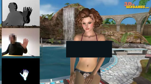 Open-source drivers are allowing sex-game creators to use Kinect in ways Microsoft did not intend.
