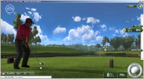 EA has already made a big investment in Tiger Woods PGA Tour Online.