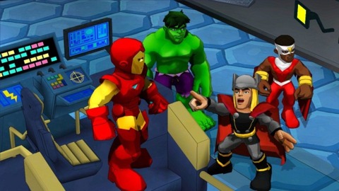 The Avengers will assemble on consoles in Comic Combat November 15.