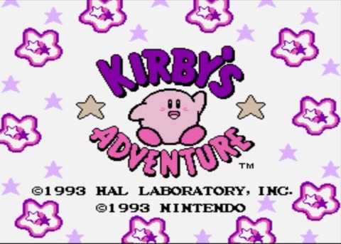 Kirby's Adventure for the NES is one of the first titles on the Wii U Virtual Console app.