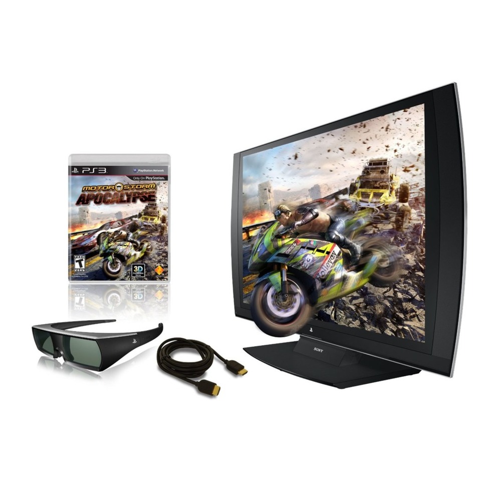 Sony's 3D PlayStation monitor will come with Motorstorm: Apocalypse.