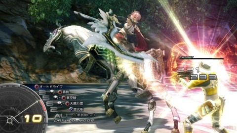 The active time battle system is at the center of FFXIII.