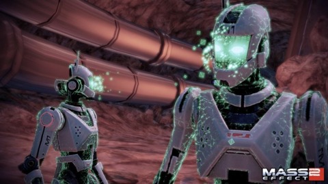 The latest Mass Effect 2 DLC doesn't exactly welcome humanity's robot overlords.