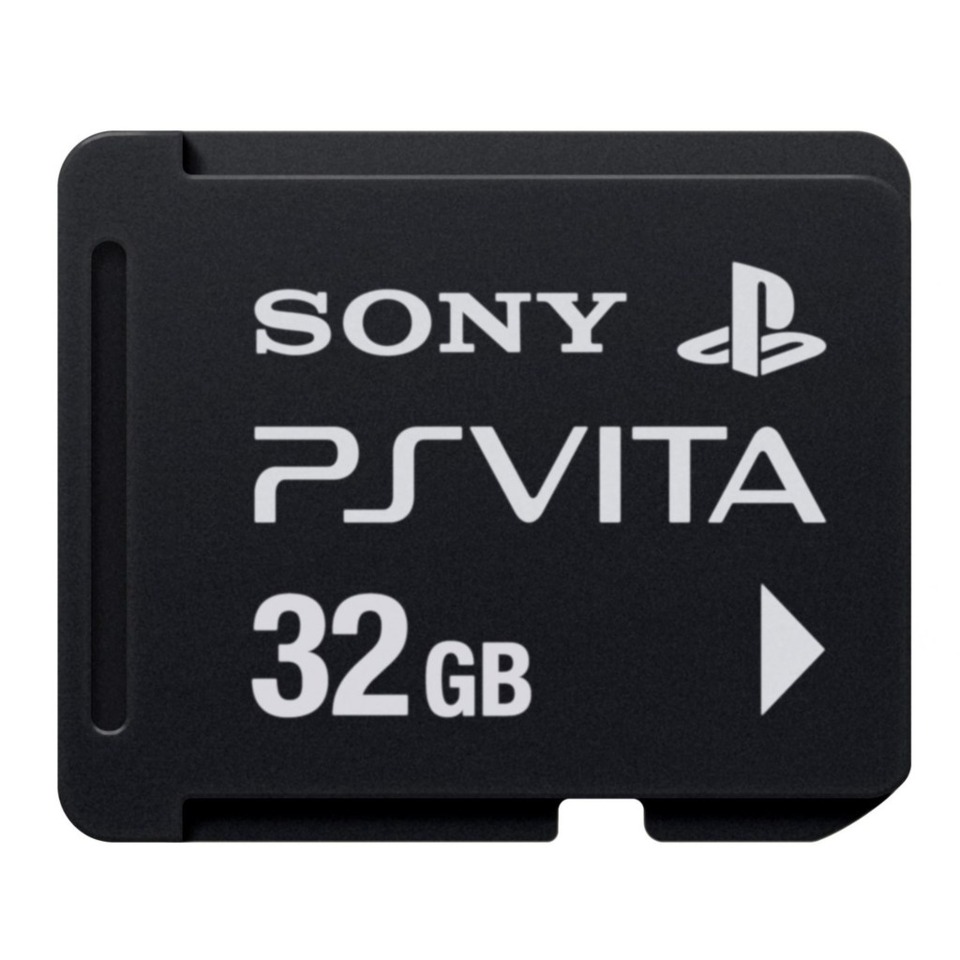 Sony is selling pricey proprietary memory cards for the Vita. This 32GB card sells for $100.