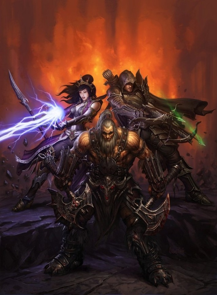 The Demon Hunter joins familiar faces to face down Diablo this time around.