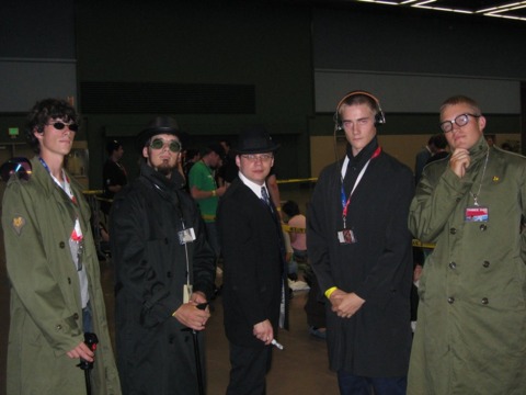 If you thought these guys were cosplayers, you'd be wrong.