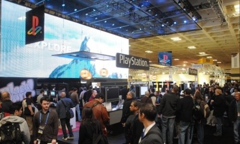 The GDC show floor draws all the big names in the industry.