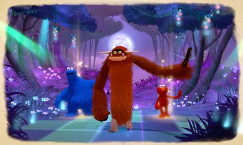 A new Sesame Street adventure awaits gamers in Once Upon a Monster.