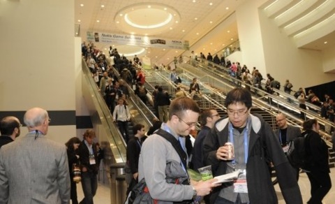 GDC attendees will choke the escalators at the Moscone Center all week long. The stairs...not so much.