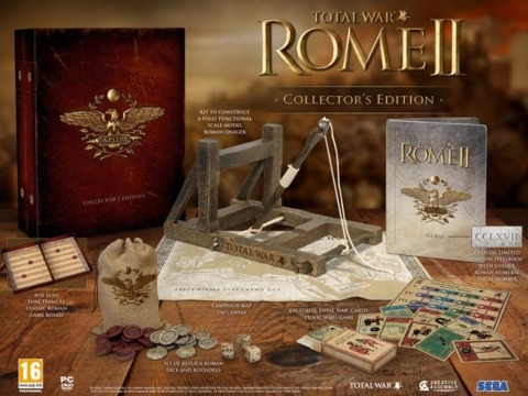 The Total War: Rome II Collector's Edition.