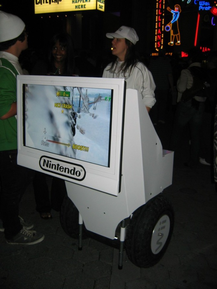 The Wii on wheels.