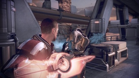 Where does the end of Mass Effect 3 begin?