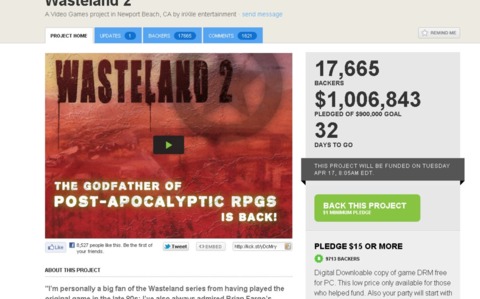 Wasteland 2 is going to happen.