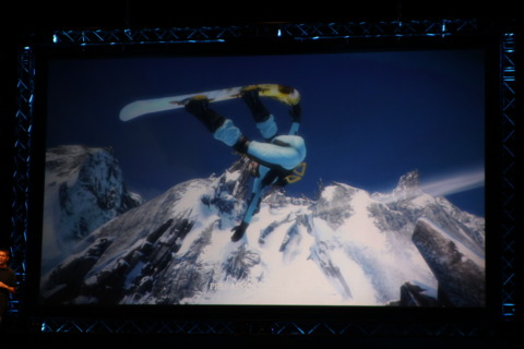 Don't worry, there's actual snowboarding in SSX too.