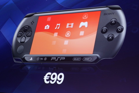 The new 99-euro PSP.