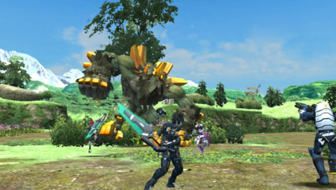 Sega's MMO game will also be available in portable smartphone form later in 2012.