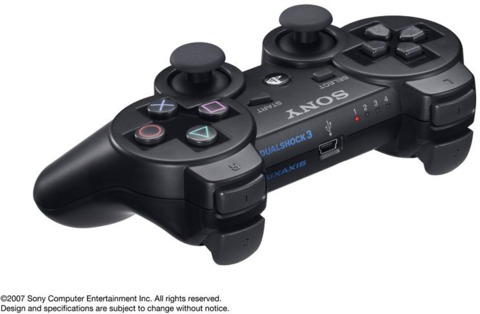 The Dual Shock 3. (Not to be confused with the Sixaxis or Dual Shock 2)