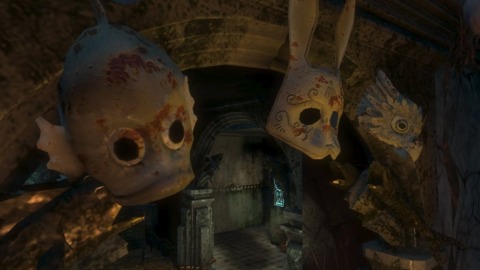 Most of the game's splicers come equipped with masks from the New Year's masquerade ball.