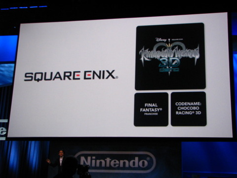 Yep, Square-Enix is working on a 3DS Kingdom Hearts.