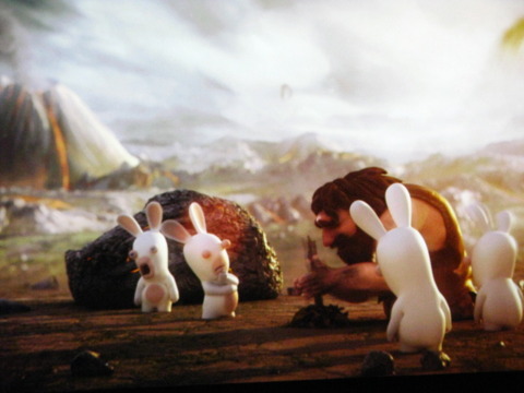 Rabbids go back in time!