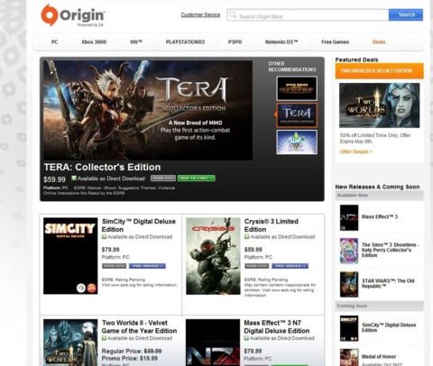 Origin is now a year old.