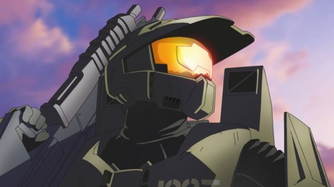 Master Chief has a great poker face, and a visor to match.