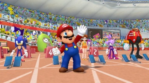 Mario's Olympic outing was a bright spot on Sega Sammy's earnings report.