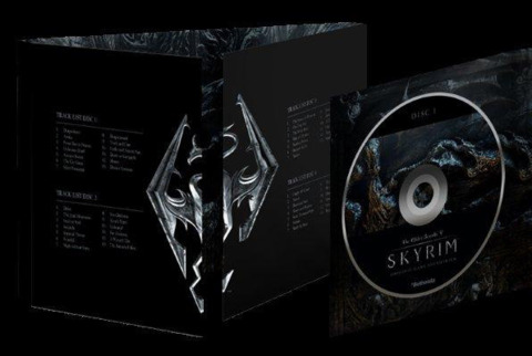 Skyrim's four-disc set comprises previously unreleased music.