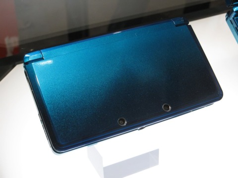 The 3DS on display at E3.