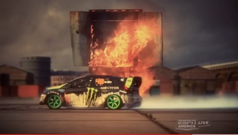 Dirt 3 will apparently feature a stunt mode...with exploding trucks.
