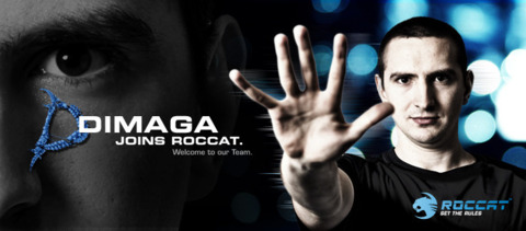 DIMAGA is now part of Roccat's StarCraft II team.