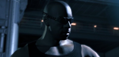 All we've seen of Riddick's latest incarnation so far...