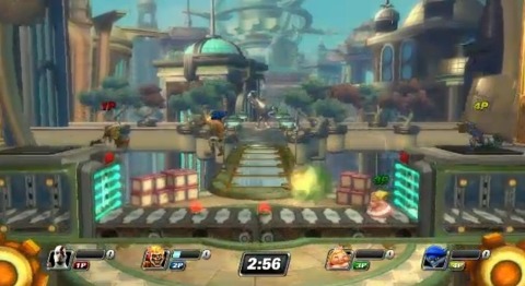 PlayStation All-Stars Battle Royale gameplay.
