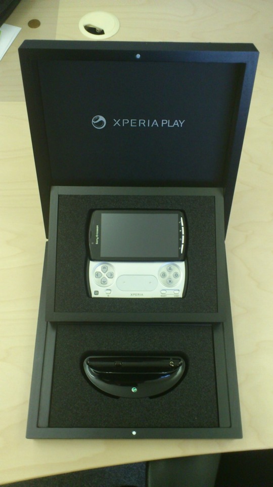 The Xperia Play will be presented to our winner in person at the London launch.