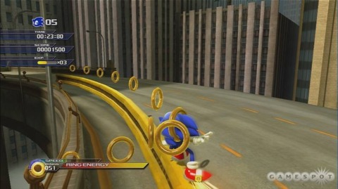 Sonic isn't the same golden-ring collector he once was.