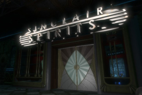 Sinclair Spirits is an example of a location named after a real person in a BioShock game.