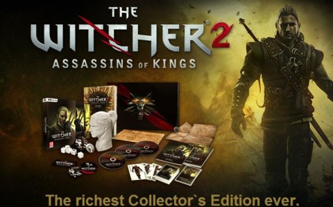 The Witcher 2 now gilded.