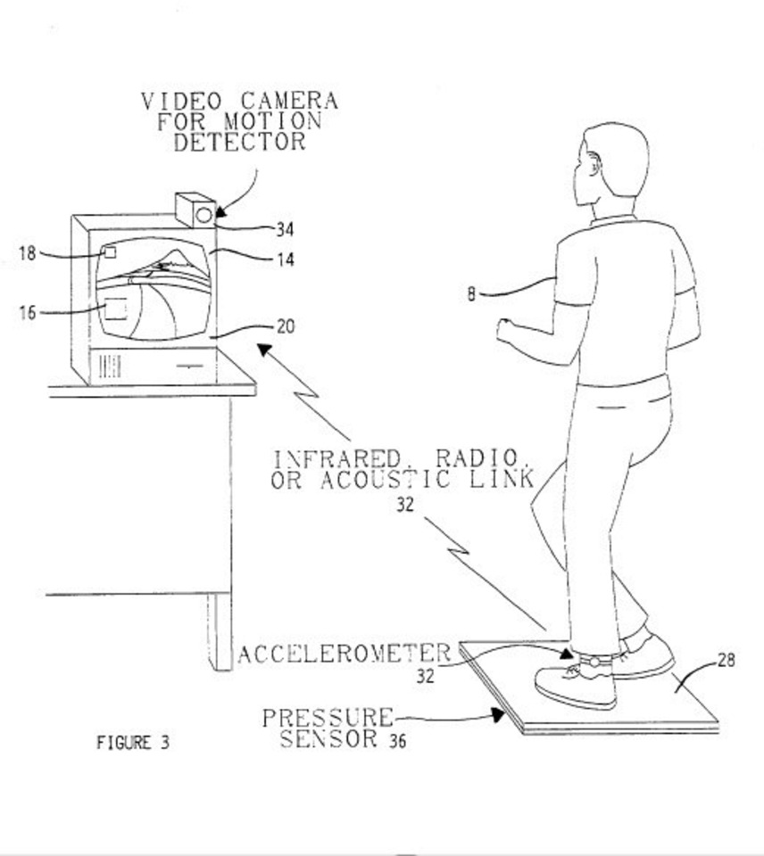 Impulse Technologies' 1996 patent included this visualization of its exercise program.