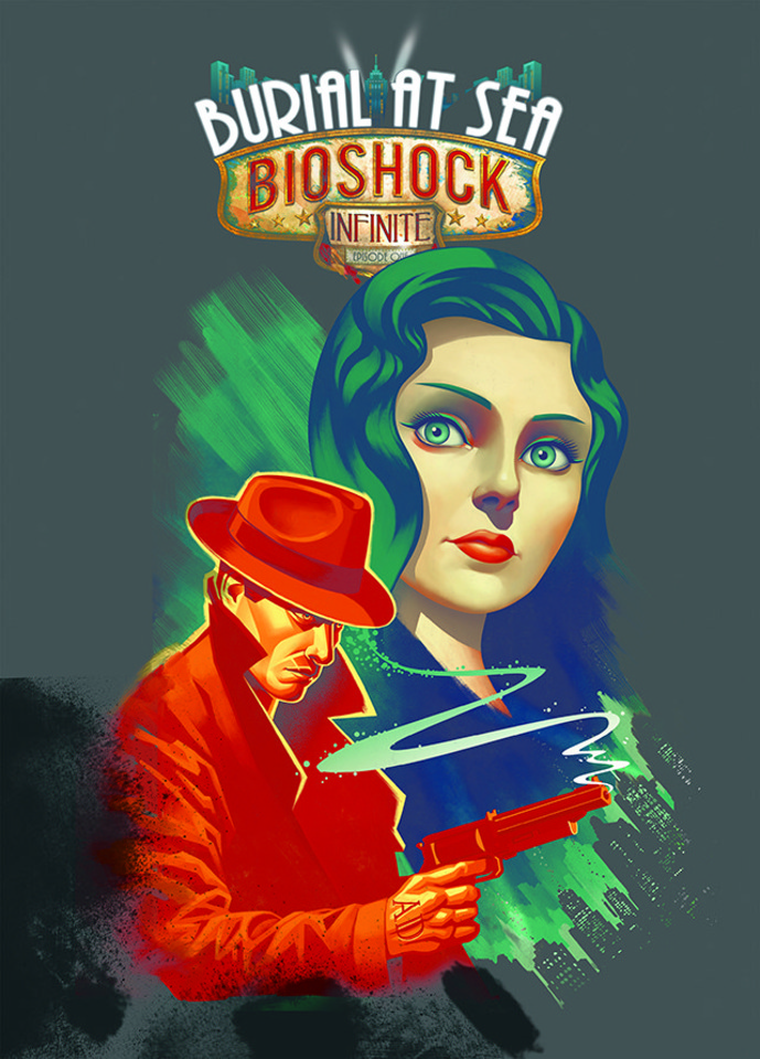 Bioshock Infinite : Burial At Sea - Poster  Bioshock infinite, Bioshock,  Bioshock art